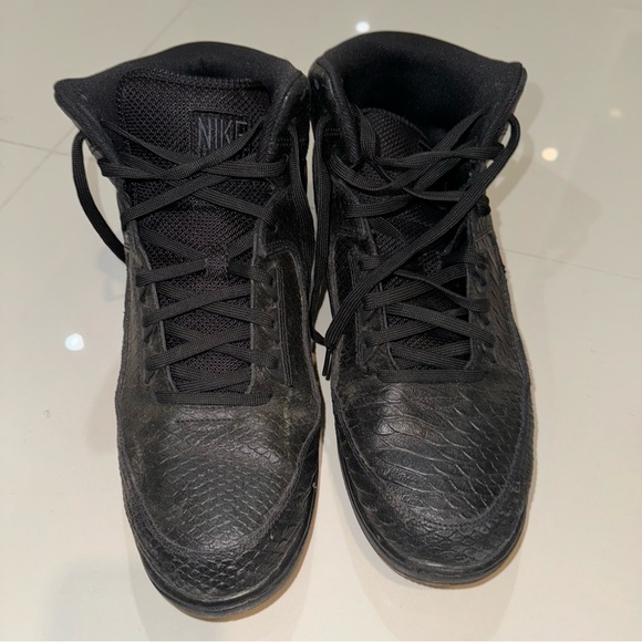Preowned Mens Nike Air Python PRM size 13 black - Picture 5 of 8